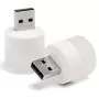 Mini lampa pe USB 5V 1A,alb rece, MD80617