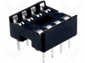 Soclu circuite integrate 8 pini raster 2,54mm