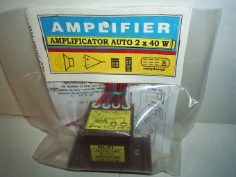 Amplificator 2X40W,  auto