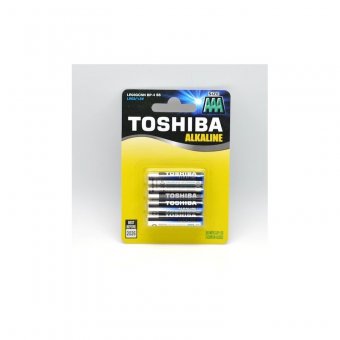 Baterii alkaline R3 Toshiba blister 4 buc