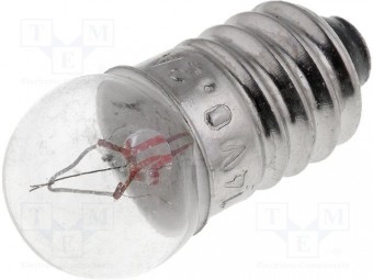 Bec 12V 2.5W 200mA E10 miniatura LAMP-EK/12/200