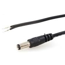 Cablu alimentare cu mufa DC 2,5X5,5mm, K1201-2