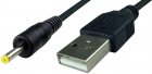 Cablu USB A tata mufa DC 2,5x5,5mm tata 0,6 metri, M72100
