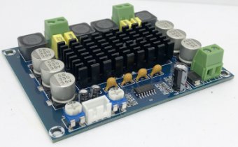 Modul amplificator stereo 2x50W, 2x120W, cu radiator,  M0203