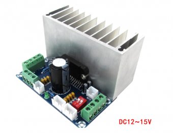 Modul amplificator audio 4x41W cu TDA7388, 2V-15VDC, radiator, MD7050