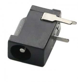Mufă DC mamă 1,3 mm pentru montaj pe placă THT, 90° PC-GK1.3