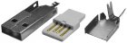 Mufa USB 2.0 tata , lipire, montare pe cablu, M6103