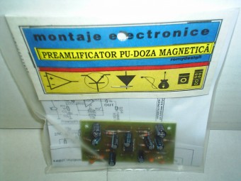 Kit preamplificator PU doza magnetica, finit