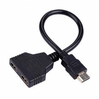 Spliter HDMI 2 in 1 cu cablu 30 cm, MD90087