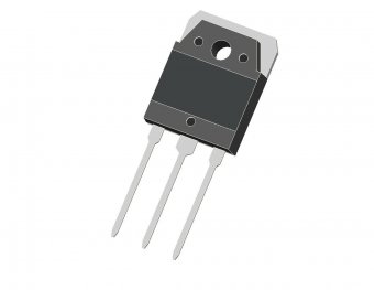 TIP3055 Tranzistor, NPN, 100V, 15A, 90W, TO-3P