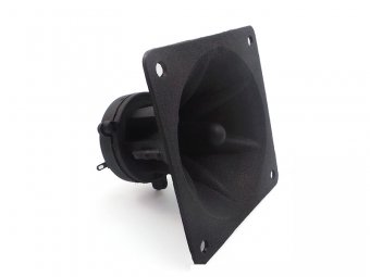 Tweeter piezo 20kHz, 100W, patrat, 85x85x75mm, F32
