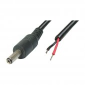 Cablu alimentare  DC 1,3x3.5x10mm tata  0,6m , M72728
