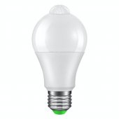 Bec led alb neutru 4000K , 9W, dulie E27, cu senzor de miscare, MD80635