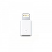 Adaptor micro USB mufa lightning, alb, 14978