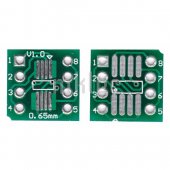 Adaptor PCB , dublu placat, SSOP8- SOP8, TSSOP-DIP8 MD7101