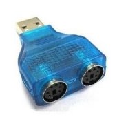 Adaptor USB 2.0 tata la 2xPS2 mama, M03301