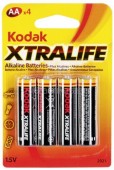 Baterie R6 AA alkalina KODAK XTRALIFE,blister 4 buc