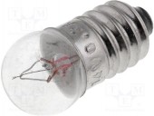 Bec 12V 1.2W 100mA E10 miniatura  LAMP-E10/12/100