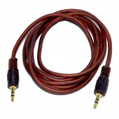 Cablu jack 3,5mm stereo tata tata 1,5m siliconat , OFC, MD90191