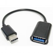 Cablu OTG USB mama usb tip C tata 20cm MD90212