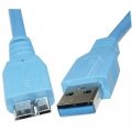 Cablu USB A 3.0 tata USB B 3.0 tata 1 metru, A6027096
