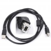 Cablu USB A tata B tata, 3m, imprimanta, negru, MD10020/3