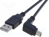 Cablu USB tata mini USB tata unghi drept , 1.8 metri,  93971