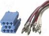Conector mini ISO 8 pini, kit cu cabluri, ZRS-ISO-3/N