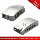 Convertor VGA S video si compozit video (RCA) AVS-489-BX