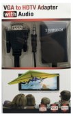 Convertor VGA tata HDMI mama cu intrare audio,  M03338
