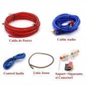 Kit cabluri audio pentru subwoofer auto , 2500W, MD90912