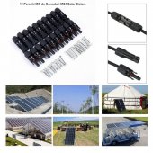Kit conectori panou solar MC4, 10 perechi  MC4/10