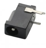 Mufă DC mamă 1,3 mm pentru montaj pe placă THT, 90° PC-GK1.3