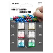 Pachet sigurante auto midi 19x13mm, 6 bucati, 7.5A-30A, G05711