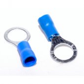 Papuc auto tip inel 8mm izolat albastru, MD6163ABS