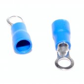 Papuc electric tip inel 4mm izolat albastru, MD6155