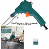 Pistol automat de lipit cu fludor, 40-80W, GT10
