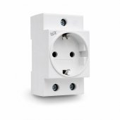 Priza pentru montare pe sina DIN de panou 220V 16A, PT316