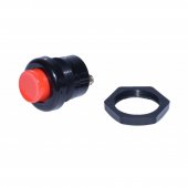 Push buton de impuls, plastic, rosu, ,MD90563