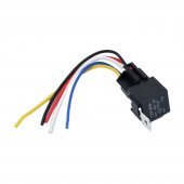 Releu auto 12V 80A cu soclu 5 pini