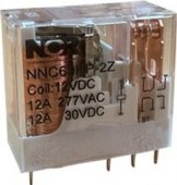Releu 220V 12A DPDT 8 pini PCB NNC69KP-2Z-12