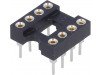 Soclu circuite integrate 8 pini auriti , GOLD-8P