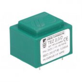 Transformator incapsulat 220V AC 2VA iesire 24V 83.3mA, PCB, TEZ2/D/24V